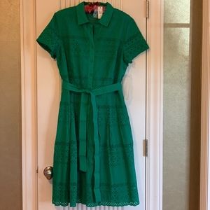 NWT - Talbot eyelet shirt dress.